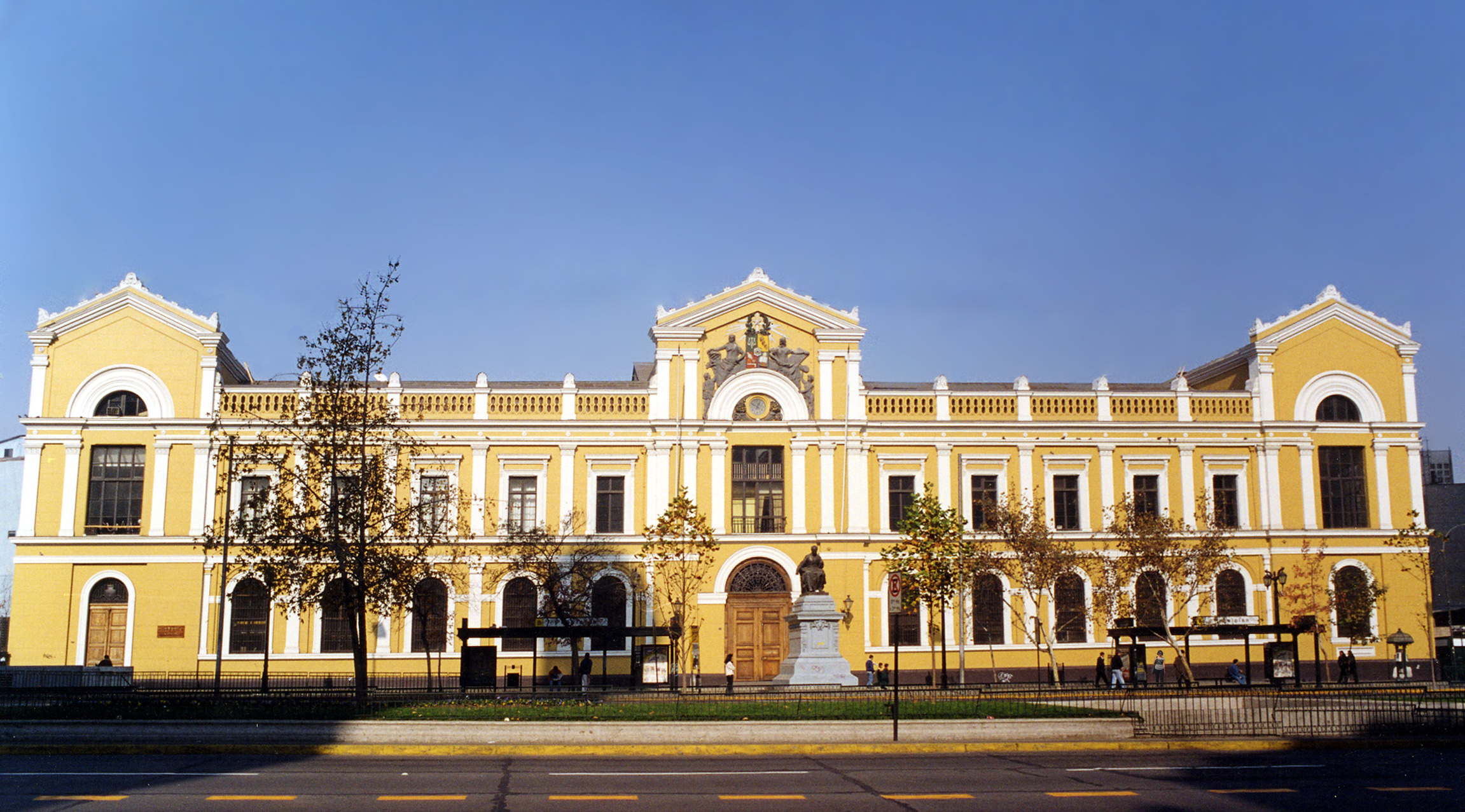 Casa Central de la Universidad de Chile. Fuente: Universidad de Chile.